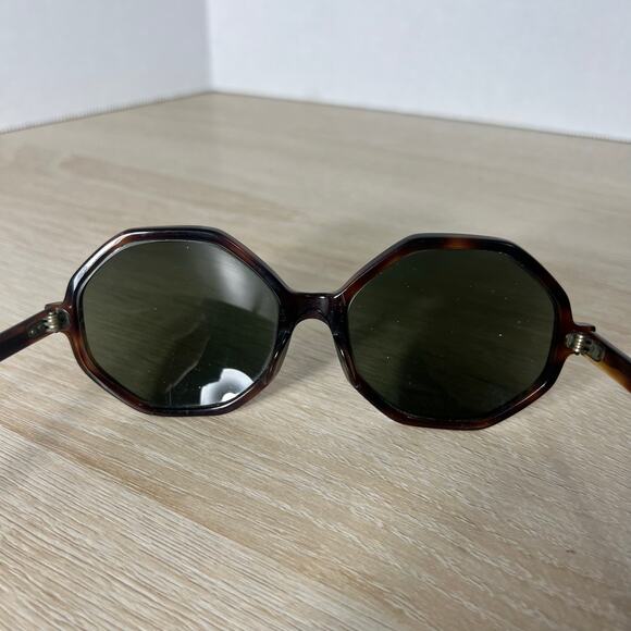 Bausch & Lomb Britt Hexagon Sunglasses FRAMES ONLY Tortoise Shell WIDE ARMS